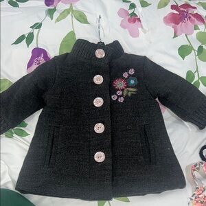 Penelope Mack Gray and Pink Pea Coats